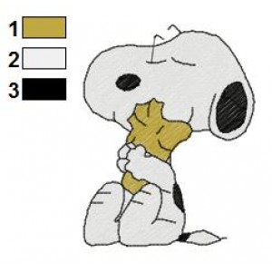 Snoopy 46 Embroidery Design